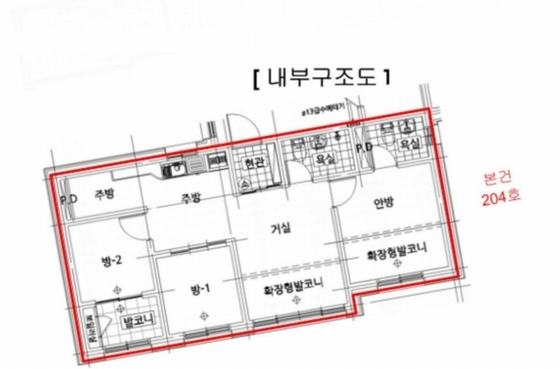 2024타경3292 경기도 양주시 평화로1399번길 48-14, 로얄파빌리온1 2층 204호 아파트[공급20평형] 경매 이미지