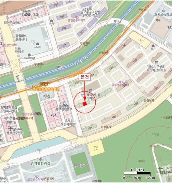 2024타경88583 경기도 의정부시 장곡로628번길 21, 삼성래미안진흥아파트 102동 14층 1402호 아파트[공급38평형] 경매 이미지