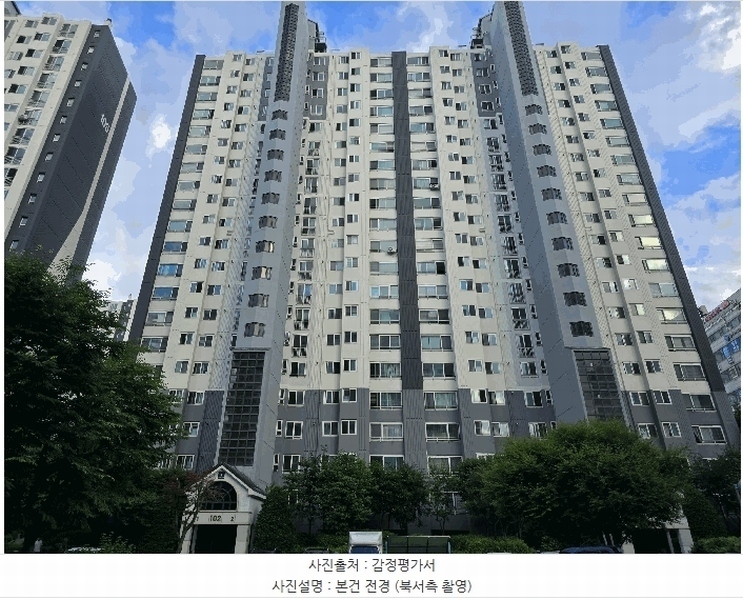 2024타경88583 경기도 의정부시 장곡로628번길 21, 삼성래미안진흥아파트 102동 14층 1402호 아파트[공급38평형] 경매 이미지