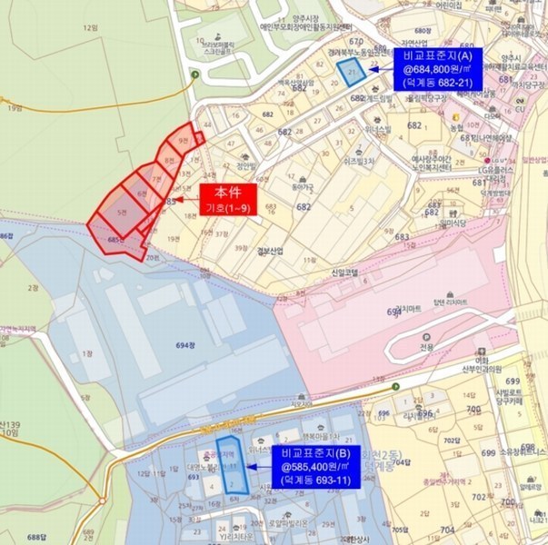 2024타경91589 경기도 양주시 덕계동 685-8 농지 경매 이미지