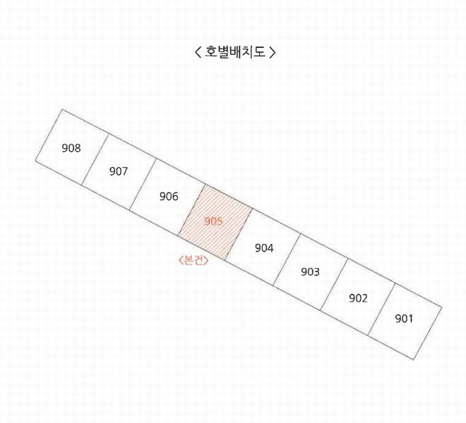 2025타경3763 경상북도 포항시 북구 중흥로241번길 42, 빌드원르헤브3차아파트 9층 905호 아파트 경매 이미지