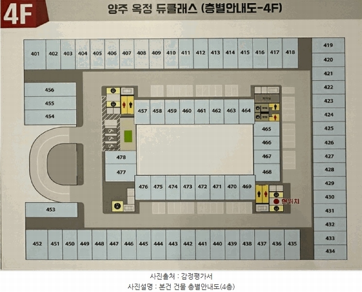 2025타경3862 경기도 양주시 화합로1710번길 12, 양주옥정듀클래스1 4층 413호 아파트형공장 경매 이미지