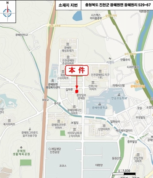 2025타경4742 충청북도 진천군 광혜원면 광혜원리 529-67 근린주택 경매 이미지