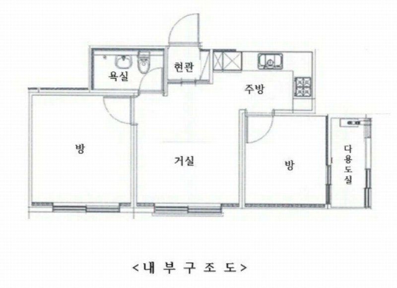 2025타경72122 경기도 의정부시 시민로122번길 59-7, 현대탑캐슬 13층 1302호 오피스텔[계약18평형] 경매 이미지