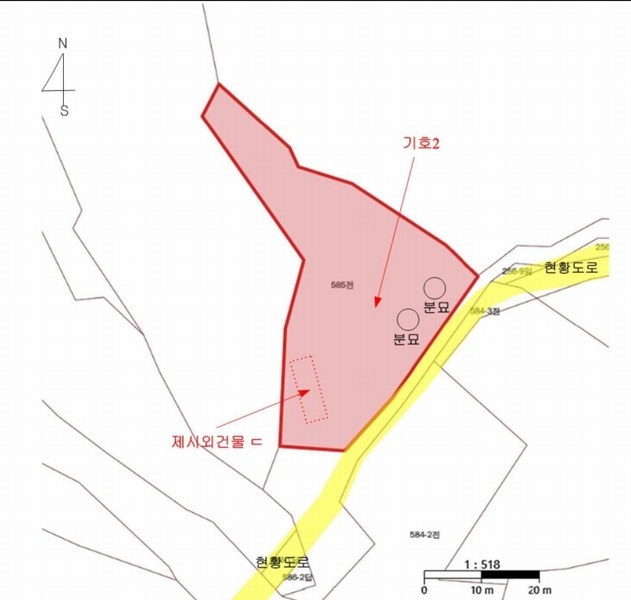 2025타경72169 경기도 포천시 군내면 상성북리 585 농지 경매 이미지
