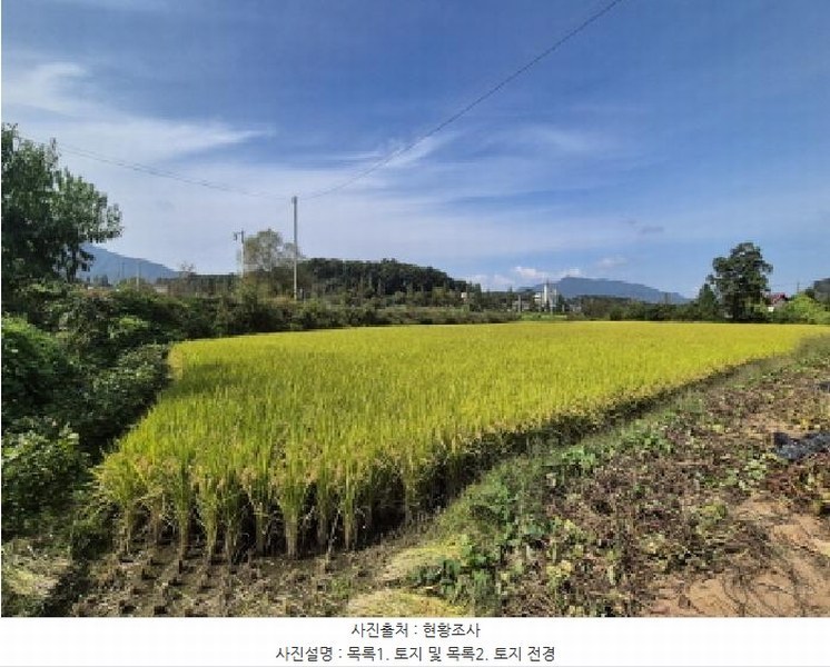 2025타경73262 경기도 포천시 창수면 추동리 43-1 농지 경매 이미지