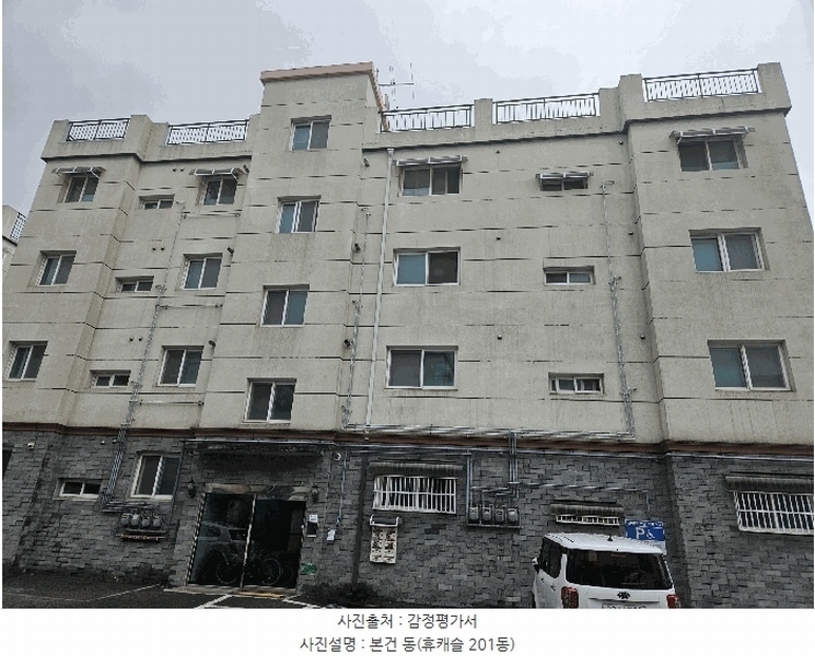 2025타경73588 경기도 포천시 호국로 918-19, 휴캐슬 201동 1층 101호 다세대(빌라) 경매 이미지