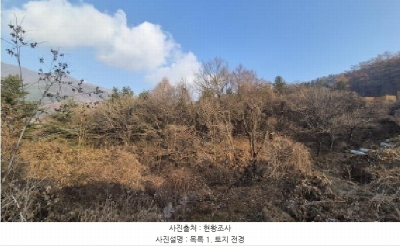 2025타경73623 경기도 포천시 내촌면 신팔리 308-2 임야 경매 이미지