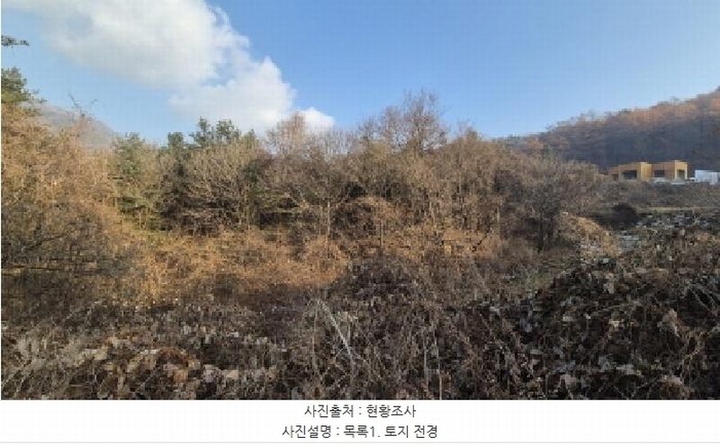 2025타경73623 경기도 포천시 내촌면 신팔리 308-2 임야 경매 이미지