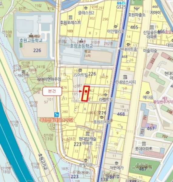 2023타경6829 경기도 의정부시 호암로 37-15, 삼익캐슬 205동 4층 401호 다세대(빌라)[공급21평형] 경매 이미지