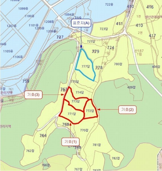 2025타경72407 경기도 연천군 왕징면 강내리 771 농지 경매 이미지