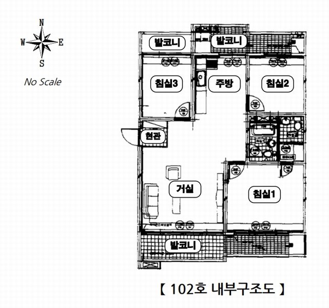 2025타경72544 경기도 양주시 부흥로 1898-4, 대방노블랜드 101동 1층 102호 아파트[공급31평형] 경매 이미지