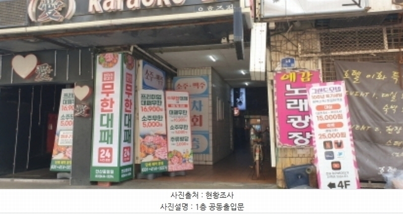 2024타경3490 경기도 안산시 단원구 고잔1길 54, 한일빌딩 3층 305호외1개호 근린상가 경매 이미지
