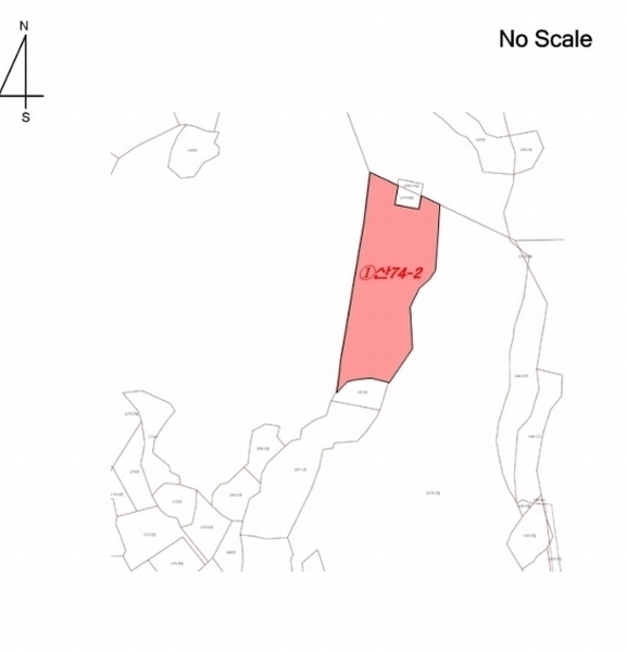 2024타경84321 경기도 의정부시 낙양동 산74-2 임야 경매 이미지