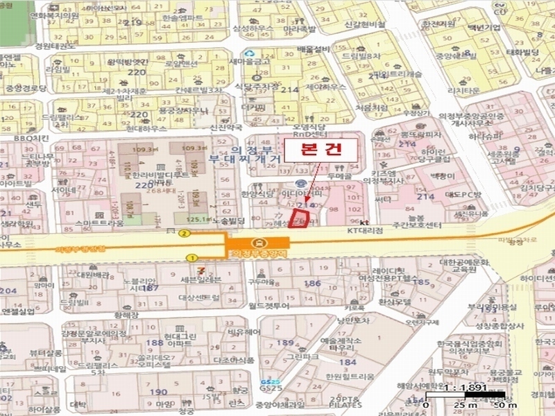 2025타경71695 경기도 의정부시 호국로 1311, 혜성루첸리 4층 404호 오피스텔 경매 이미지