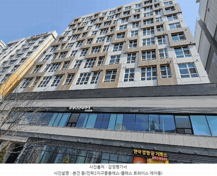 2025타경72039 경기도 의정부시 민락로 195, 민락2지구중흥에스-클래스트와이스 8층 에이-801호 오피스텔[계약50평형] 경매 이미지