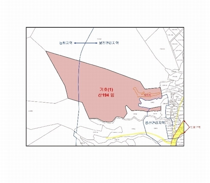 2025타경72652 강원특별자치도 철원군 서면 자등리 산194 임야 경매 이미지