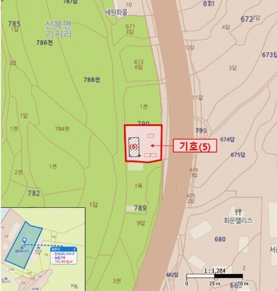 2025타경72743 경기도 포천시 신북면 기지리 790-8 창고 경매 이미지
