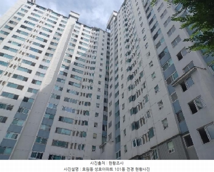 2025타경72957 경기도 의정부시 안말로85번길 61, 성호아파트 101동 3층 309호 아파트[공급33평형] 경매 이미지