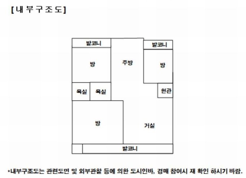 2025타경72957 경기도 의정부시 안말로85번길 61, 성호아파트 101동 3층 309호 아파트[공급33평형] 경매 이미지