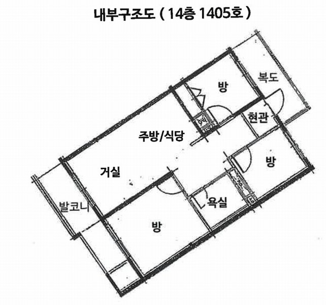 2025타경72989 경기도 동두천시 중앙로 424, 생연주공아파트 103동 14층 1405호 아파트[공급23평형] 경매 이미지
