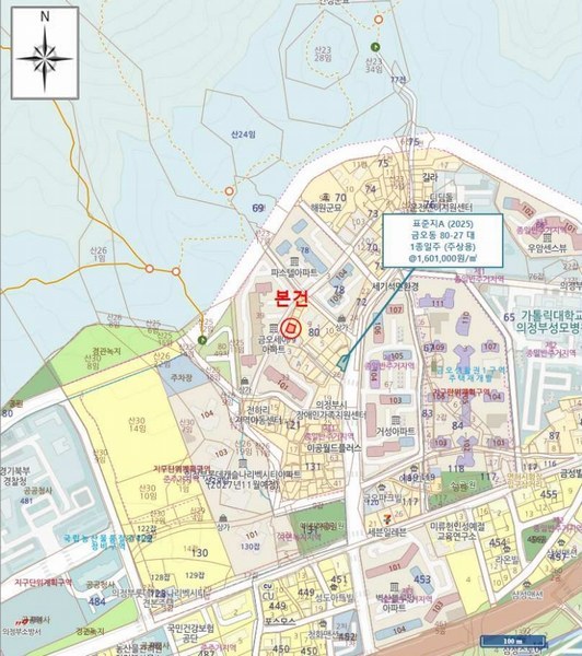 2025타경73017 경기도 의정부시 금오동 80-38 주택 경매 이미지