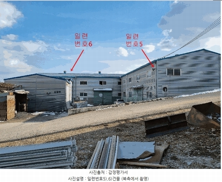 2024타경72328 경기도 양주시 남면 한산리 579-7 공장 경매 이미지
