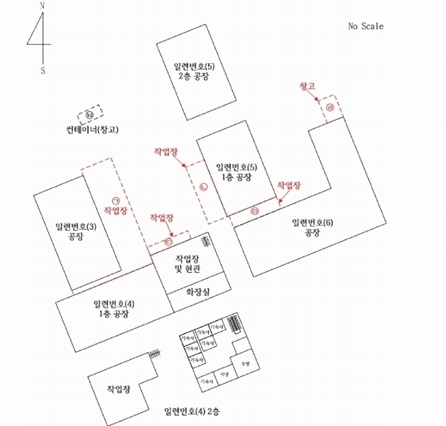 2024타경72328 경기도 양주시 남면 한산리 579-7 공장 경매 이미지