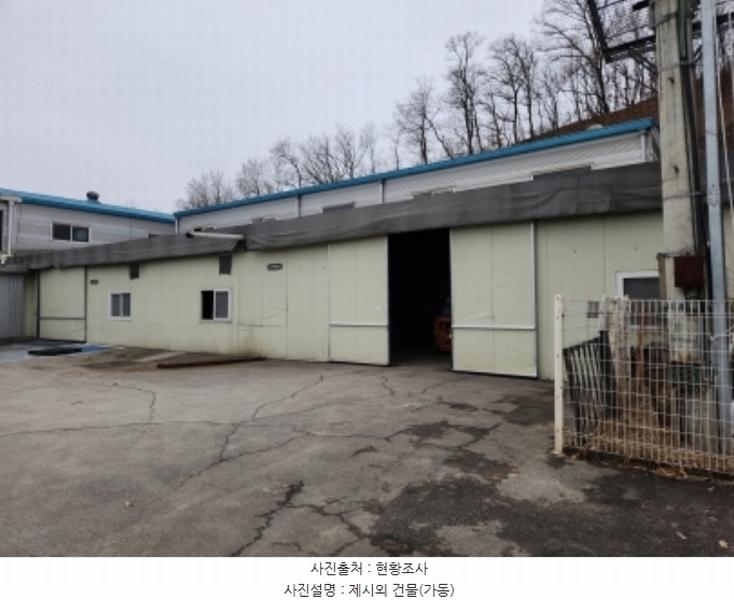 2024타경72328 경기도 양주시 남면 한산리 579-7 공장 경매 이미지