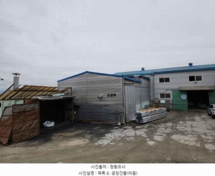 2024타경72328 경기도 양주시 남면 한산리 579-7 공장 경매 이미지
