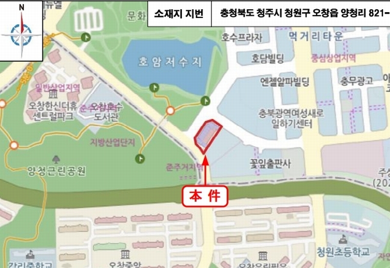 2025타경1668 충청북도 청주시 청원구 오창공원로 127, 엘파크 지하1층 비101호 근린상가 경매 이미지