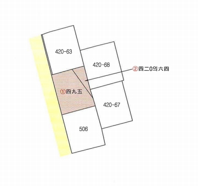 2025타경3626 경상북도 포항시 남구 오천읍 용덕리 420-64 하천 경매 이미지