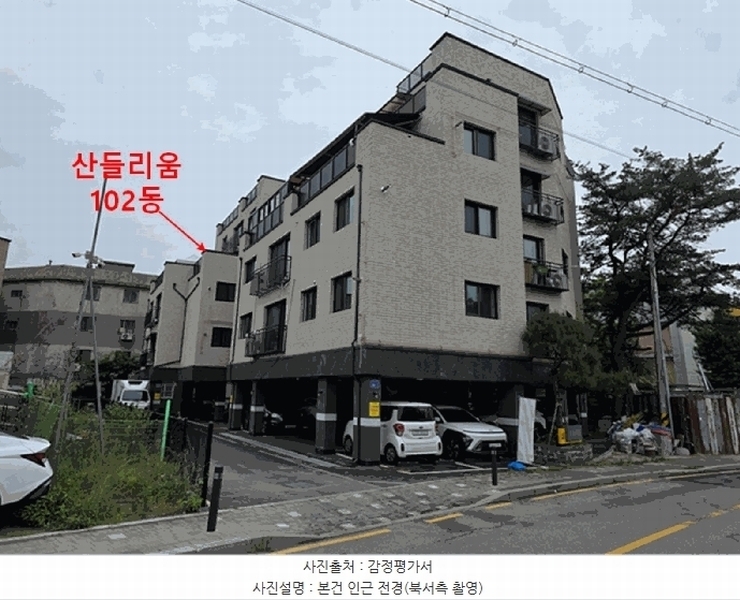 2025타경71729 경기도 남양주시 봉현로36번길 44-3, 산들리움102 4층 401호 다세대(빌라) 경매 이미지