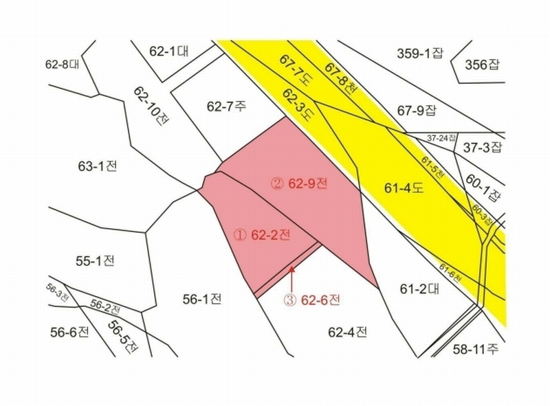 2025타경72198 경기도 양주시 남면 매곡리 62-2 농지 경매 이미지