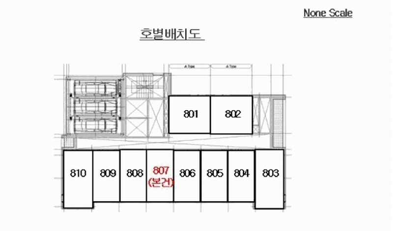 2025타경102505 서울특별시 관악구 난곡로 298, 더위일관악파크뷰 8층 807호 오피스텔 경매 이미지