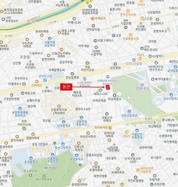 2025타경102505 서울특별시 관악구 난곡로 298, 더위일관악파크뷰 8층 807호 오피스텔 경매 이미지