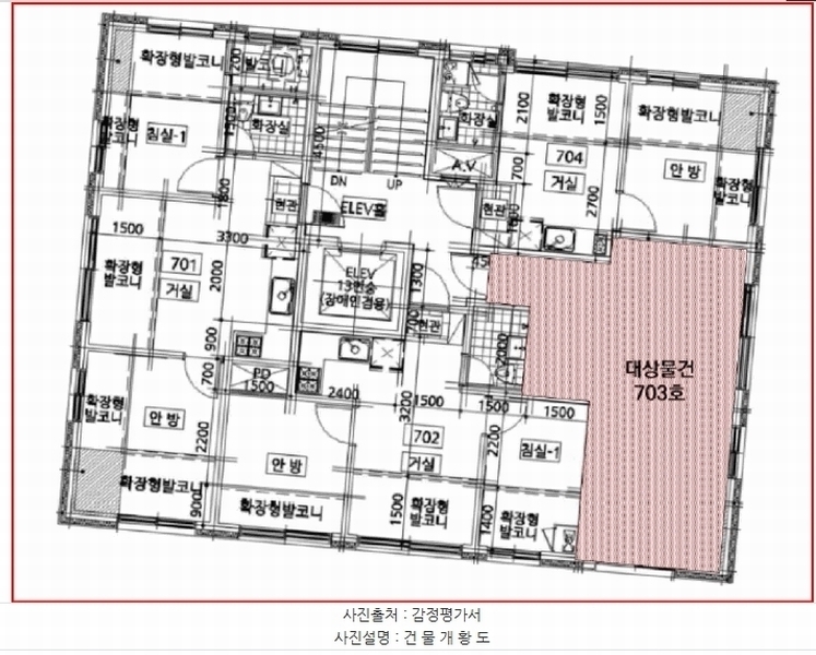 2025타경102537 서울특별시 동작구 보라매로 86-1, 디앤씨타워 7층 703호 다세대(빌라) 경매 이미지