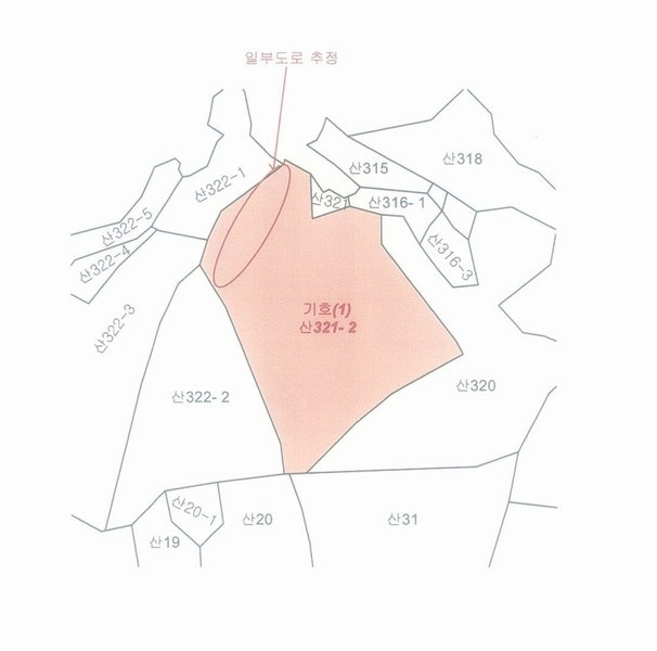 2023타경76828 강원특별자치도 철원군 근동면 방통리 산321-2 임야 경매 이미지