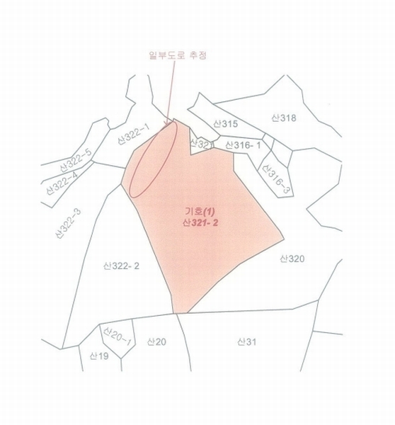 2023타경76828 강원특별자치도 철원군 근동면 방통리 산321-2 임야 경매 이미지