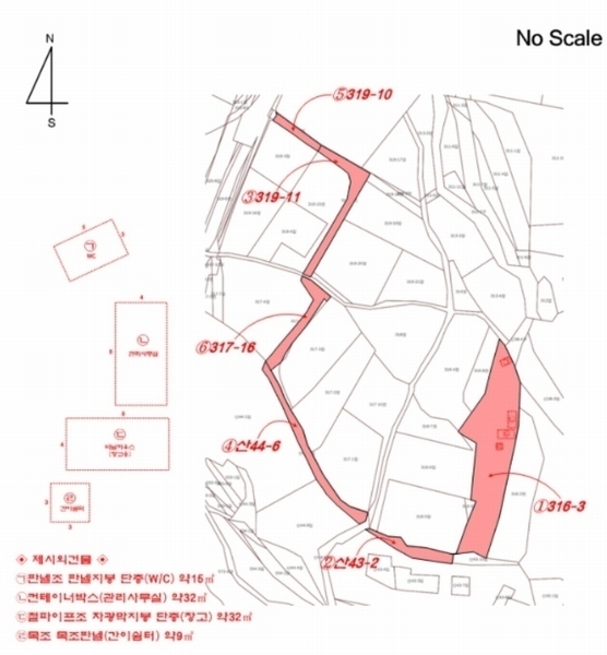 2024타경85188 경기도 포천시 소흘읍 무봉리 산43-2 도로 경매 이미지