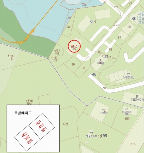 2025타경2135 충청북도 청주시 서원구 산남동 46-35 다세대(빌라) 경매 이미지