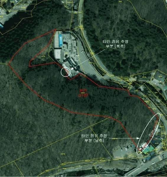 2025타경2326 경기도 양주시 장흥면 석현리 산167 임야 경매 이미지