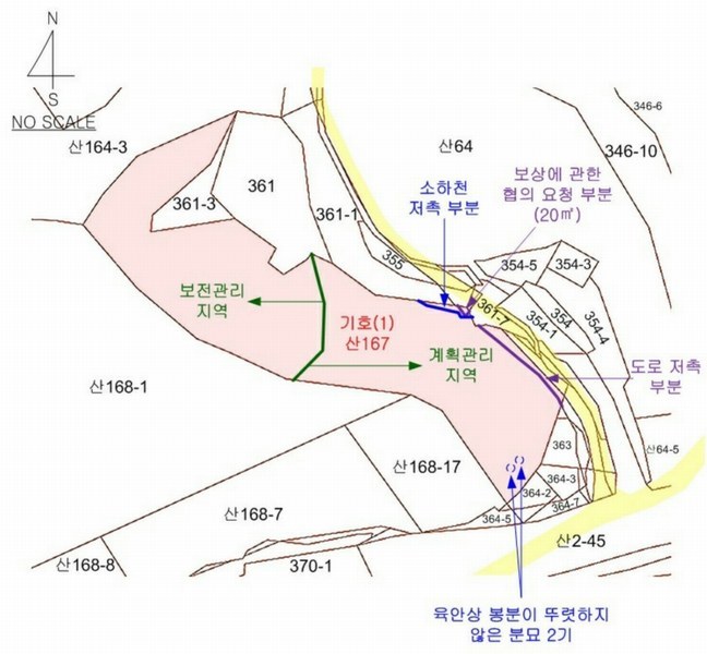 2025타경2326 경기도 양주시 장흥면 석현리 산167 임야 경매 이미지