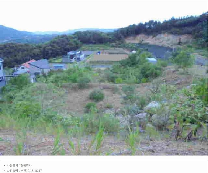 2025타경2647 충청북도 청주시 서원구 남이면 문동리 21-6 임야 경매 이미지