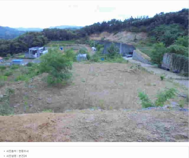 2025타경2647 충청북도 청주시 서원구 남이면 문동리 21-6 임야 경매 이미지