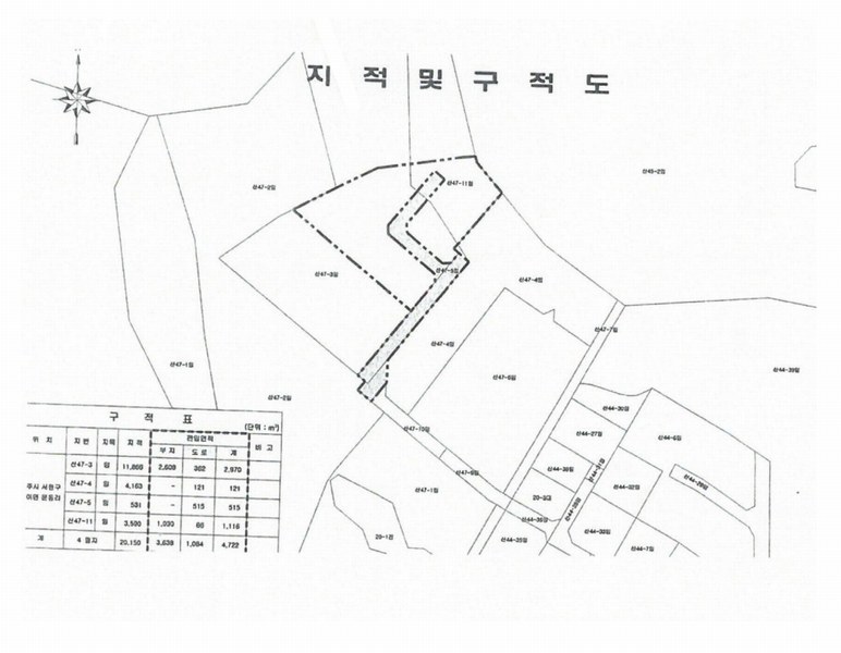 2025타경2647 충청북도 청주시 서원구 남이면 문동리 21-6 임야 경매 이미지