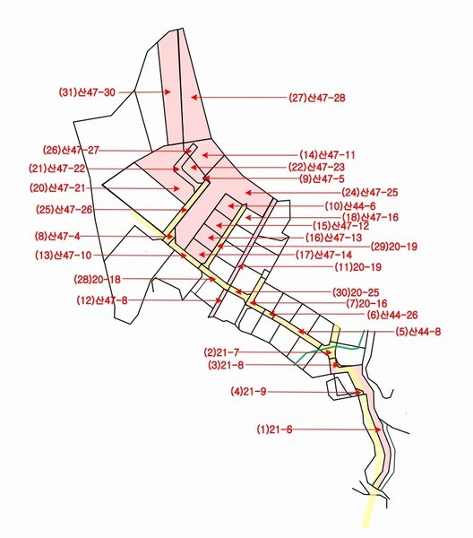 2025타경2647 충청북도 청주시 서원구 남이면 문동리 21-6 임야 경매 이미지