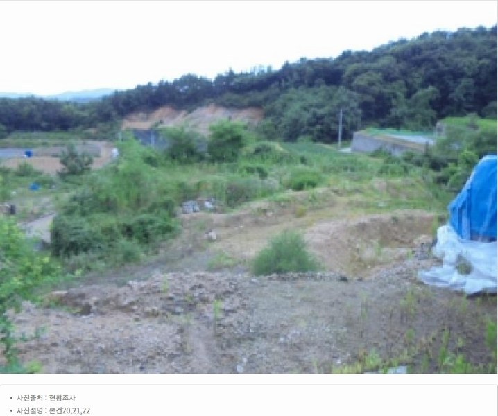 2025타경2647 충청북도 청주시 서원구 남이면 문동리 21-6 임야 경매 이미지