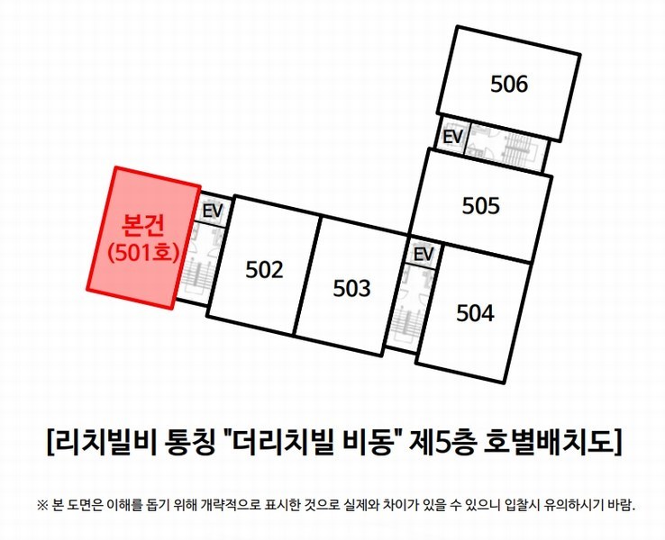 2025타경72024 경기도 양주시 삼숭로58번길 83, 리치빌비 5층 501호 오피스텔 경매 이미지