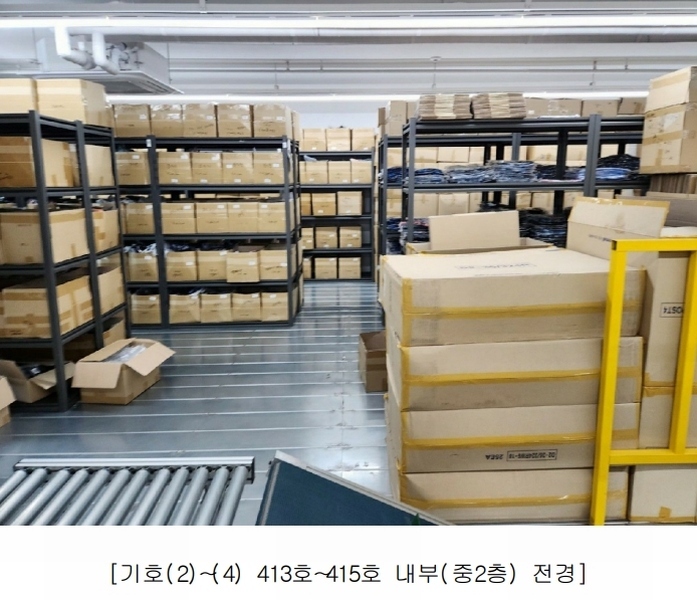 2024타경77088 경기도 의정부시 문화로 6, 한강듀클래스의정부고산 에이동 4층 412호외3개호 아파트형공장 경매 이미지